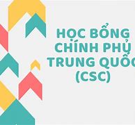 Học Bổng Chính Phủ Trung Quốc (Cgs) Là Gì Wikipedia